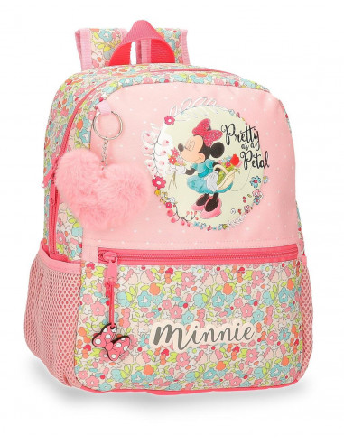 MOCHILA 32CM. MINNIE FLORALS